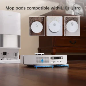 סט מגבי סיבים מקורי לשואב אבק רובוטי שוטף L10S L20 דרימי Dreame