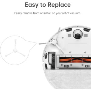 זוג מברשות צד מקוריות לשואב אבק רובוטי שוטף F9 D9 L10 דרימי